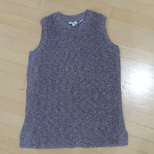 Sleeveless Ella Moss Knit Sweater